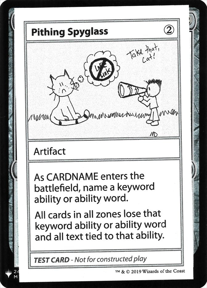 Pithing Spyglass [Mystery Booster Playtest Cards] | Spectrum Games