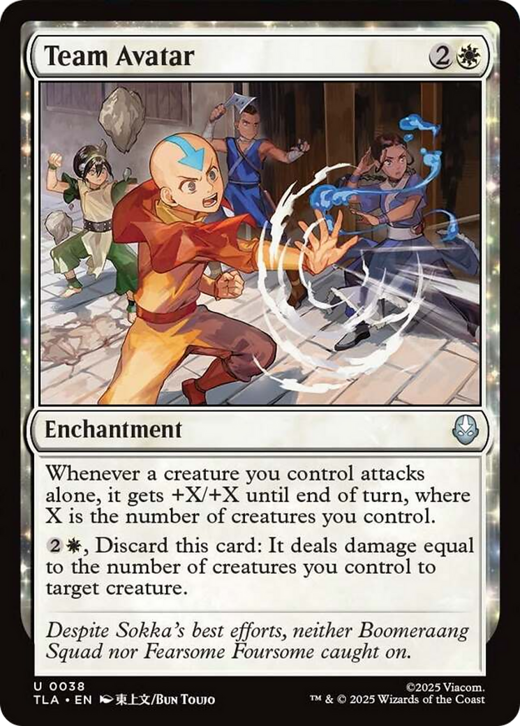 Team Avatar [Avatar: The Last Airbender] | Spectrum Games