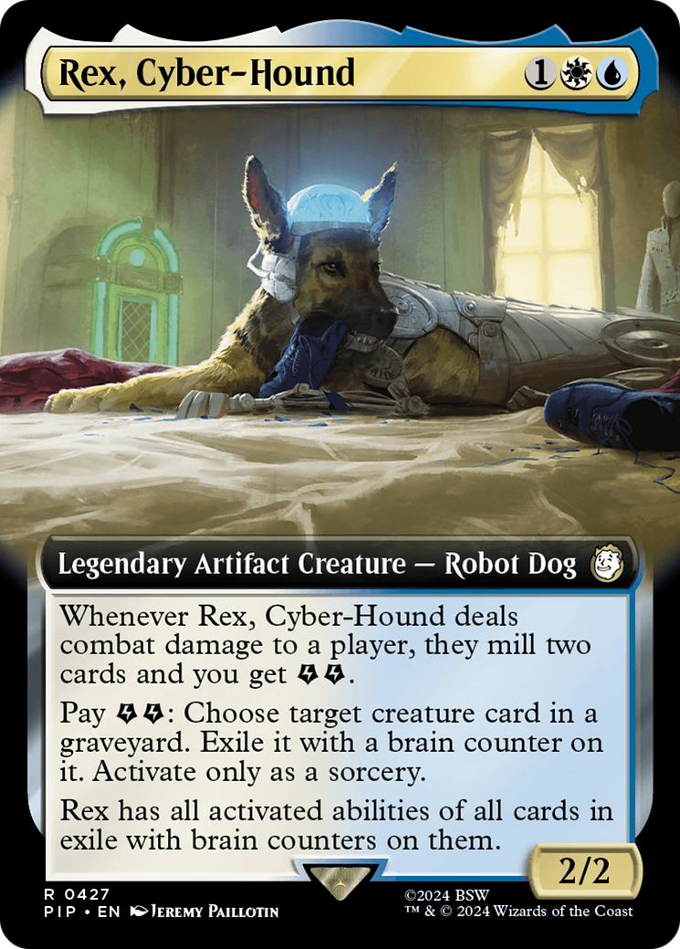 Rex, Cyber-Hound (Extended Art) [Fallout] | Spectrum Games