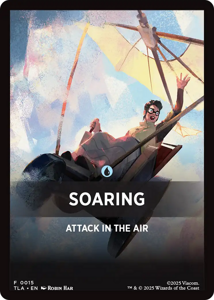 Soaring Theme Card [Avatar: The Last Airbender Tokens] | Spectrum Games