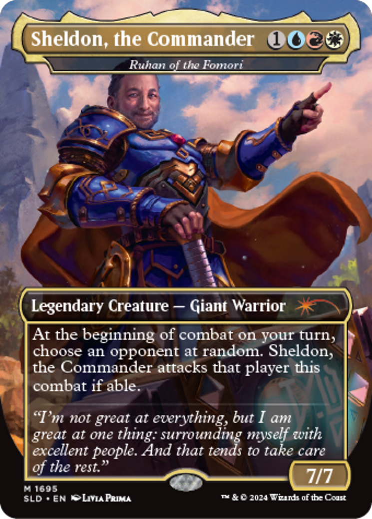 Ruhan of the Fomori - Sheldon, the Commander [Secret Lair: Sheldon's Spellbook] | Spectrum Games