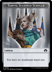 Tamiyo, Seasoned Scholar // Energy Reserve Double-Sided Token [Modern Horizons 3 Tokens] | Spectrum Games