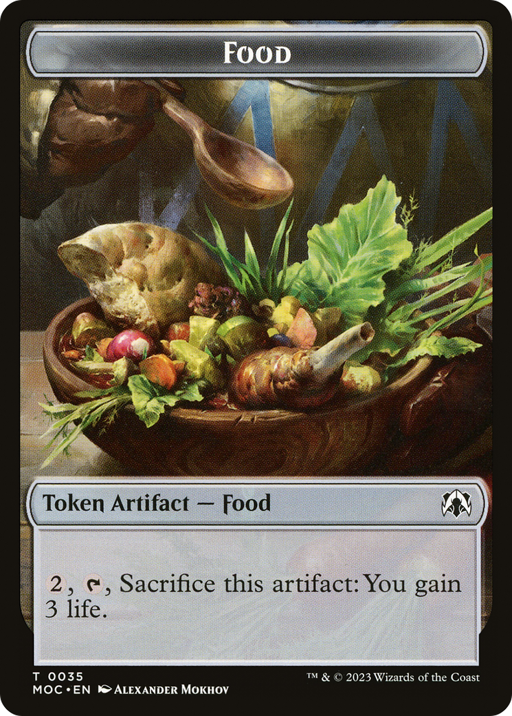 Food Token [March of the Machine Commander Tokens] | Spectrum Games