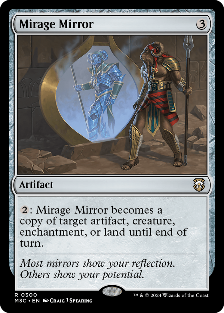 Mirage Mirror (Ripple Foil) [Modern Horizons 3 Commander] | Spectrum Games