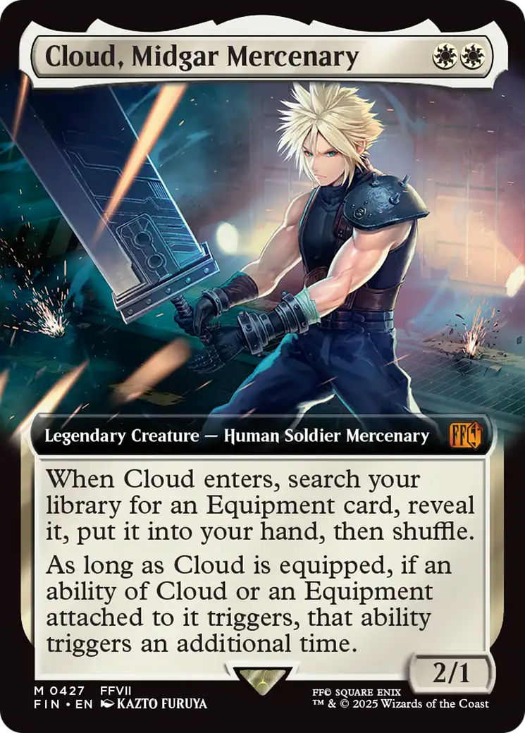 Cloud, Midgar Mercenary (Extended Art) [FINAL FANTASY] | Spectrum Games
