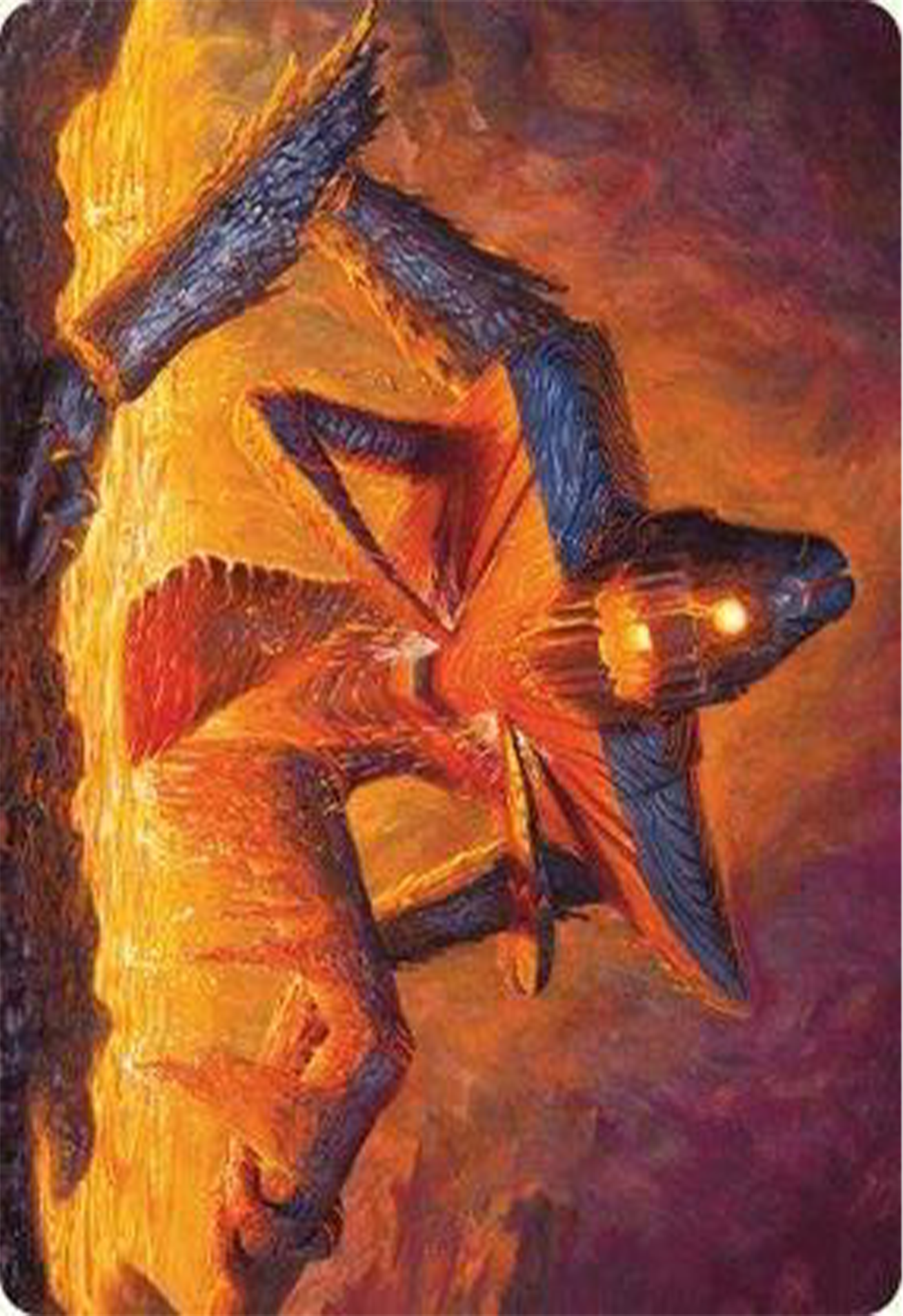 Molten Gatekeeper Art Card [Modern Horizons 3 Art Series] | Spectrum Games