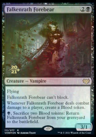 Falkenrath Forebear [Innistrad: Crimson Vow Prerelease Promos] | Spectrum Games