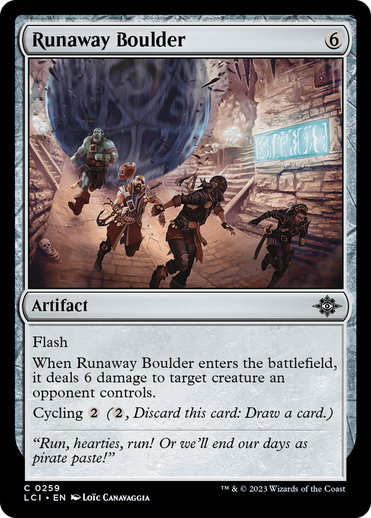 Runaway Boulder [The Lost Caverns of Ixalan] | Spectrum Games