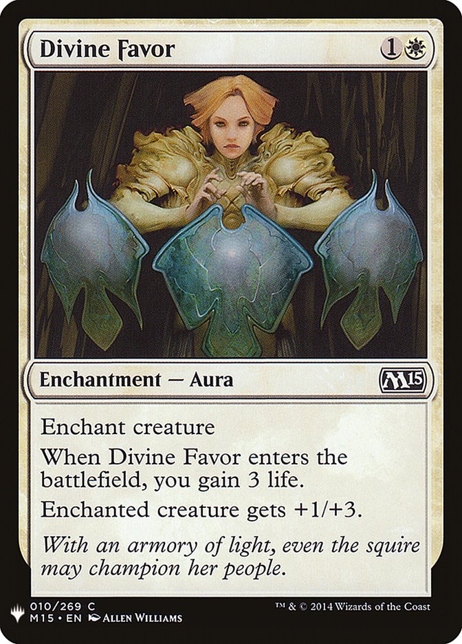 Divine Favor [Mystery Booster] | Spectrum Games