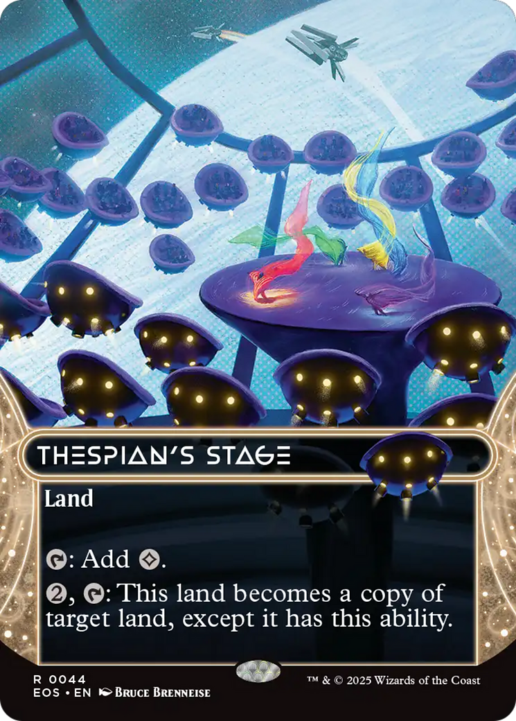 Thespian's Stage (0044) (Borderless) [Edge of Eternities: Stellar Sights] | Spectrum Games