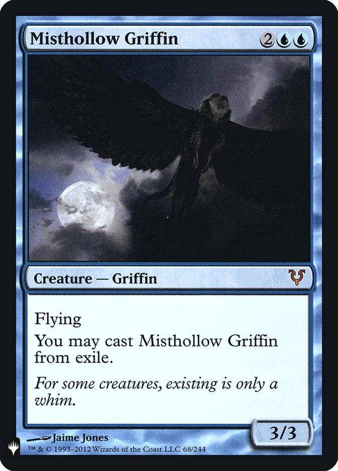 Misthollow Griffin [Mystery Booster] | Spectrum Games