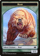 Bear // Spirit Double-Sided Token [Modern Horizons Tokens] | Spectrum Games