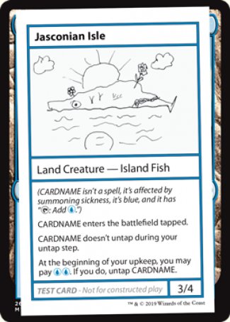 Jasconian Isle (2021 Edition) [Mystery Booster Playtest Cards] | Spectrum Games