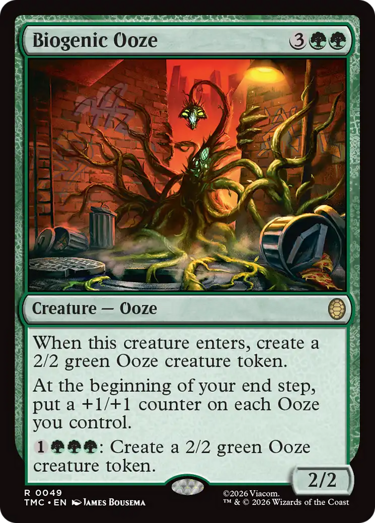 Biogenic Ooze [Teenage Mutant Ninja Turtles Commander] | Spectrum Games