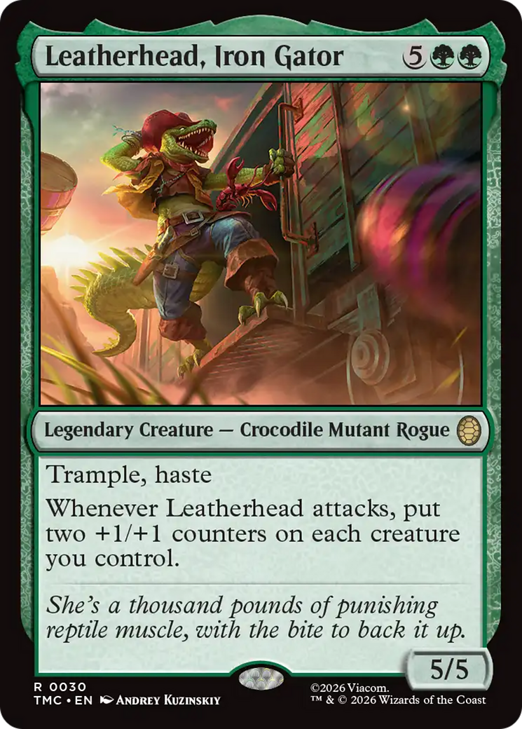 Leatherhead, Iron Gator [Teenage Mutant Ninja Turtles Commander] | Spectrum Games