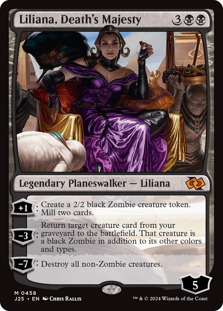 Liliana, Death's Majesty [Foundations Jumpstart] | Spectrum Games