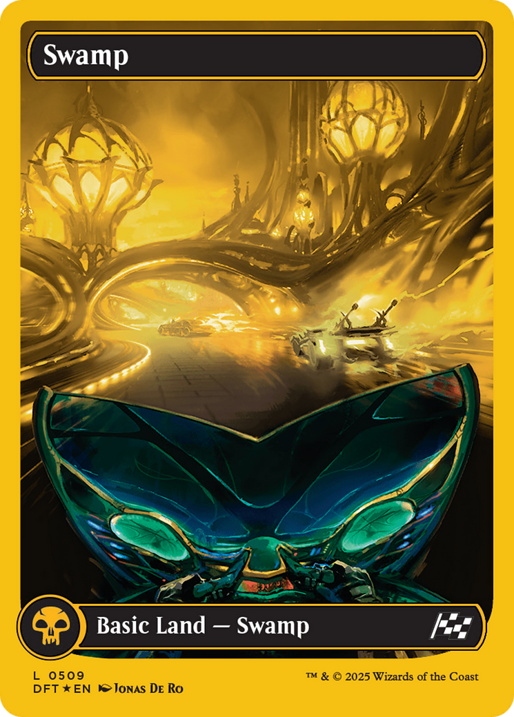 Swamp (0509) (First-Place Foil) [Aetherdrift] | Spectrum Games