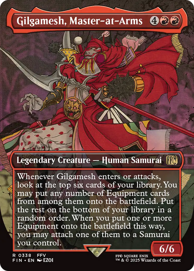 Gilgamesh, Master-at-Arms (Borderless) [FINAL FANTASY] | Spectrum Games