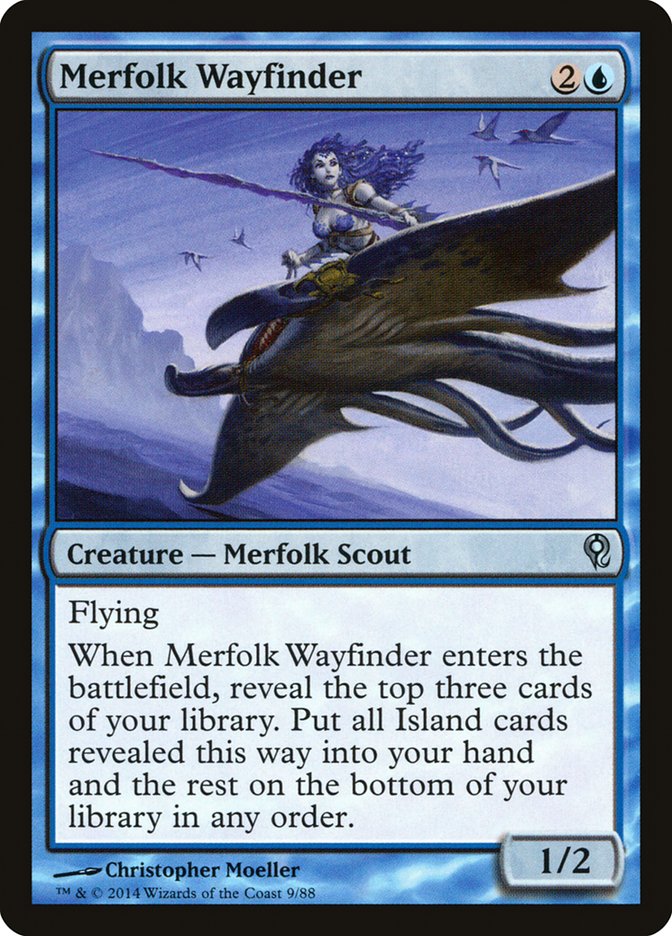 Merfolk Wayfinder [Duel Decks: Jace vs. Vraska] | Spectrum Games