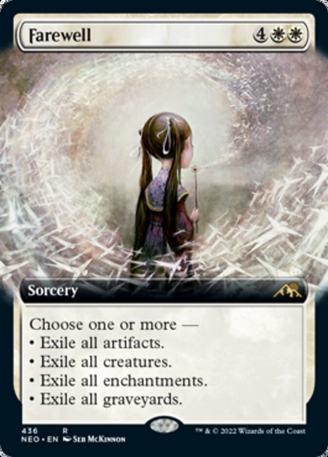 Farewell (Extended Art) [Kamigawa: Neon Dynasty] | Spectrum Games