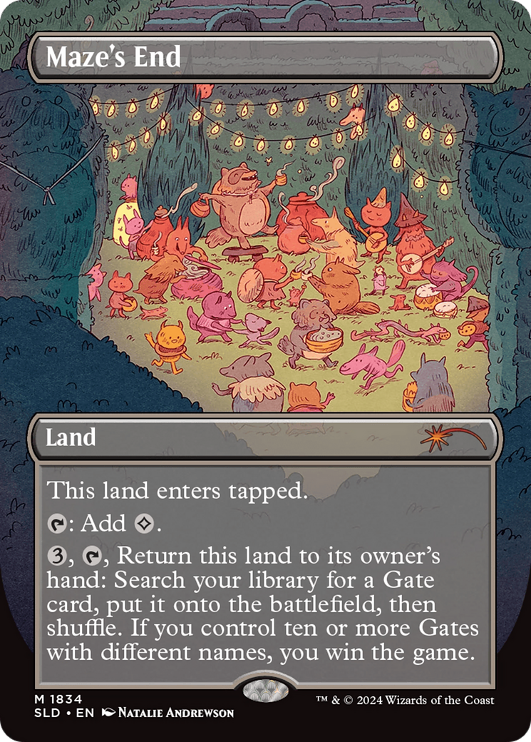 Maze's End (Rainbow Foil) [Secret Lair Drop Series] | Spectrum Games