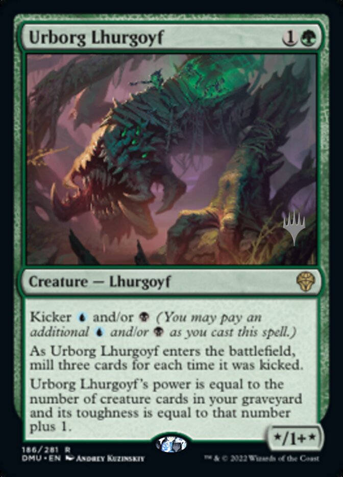 Urborg Lhurgoyf (Promo Pack) [Dominaria United Promos] | Spectrum Games