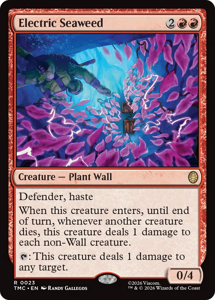 Electric Seaweed [Teenage Mutant Ninja Turtles Commander] | Spectrum Games