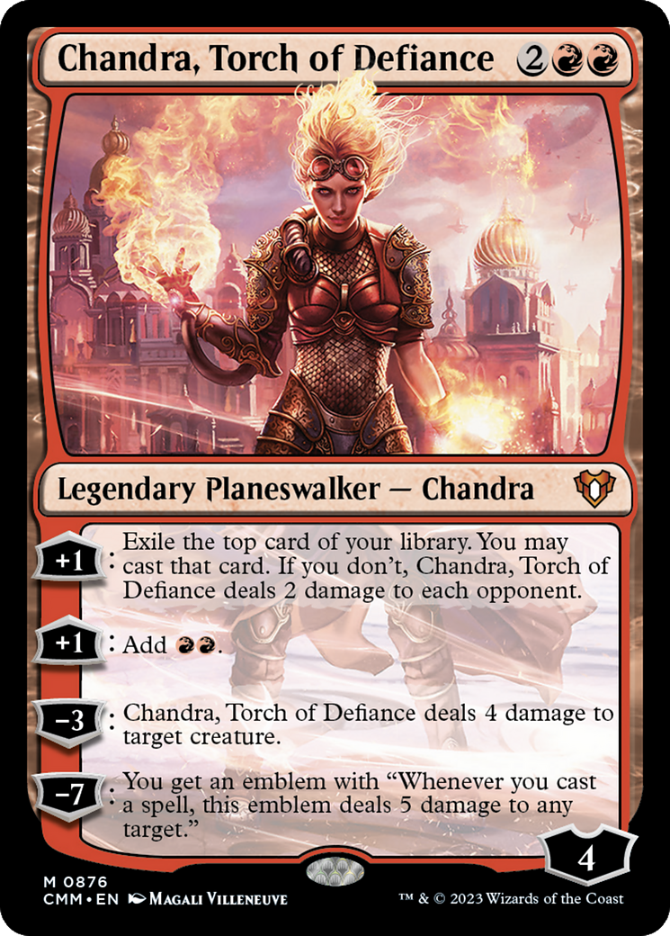 Chandra, Torch of Defiance [Commander Masters] | Spectrum Games