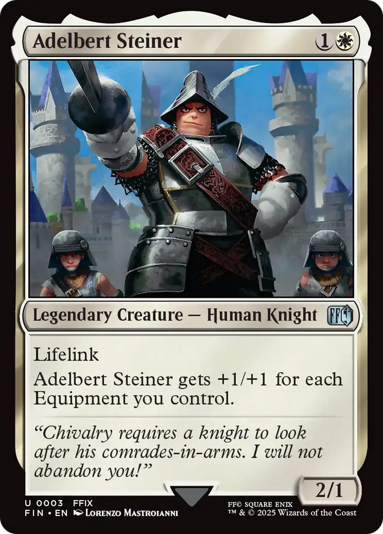 Adelbert Steiner [FINAL FANTASY] | Spectrum Games