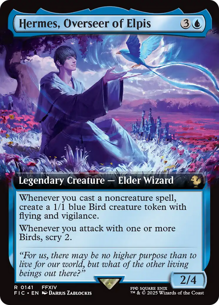 Hermes, Overseer of Elpis (Extended Art) [FINAL FANTASY Commander] | Spectrum Games