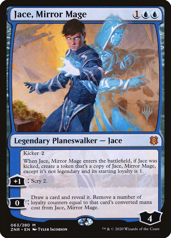 Jace, Mirror Mage (Promo Pack) [Zendikar Rising Promos] | Spectrum Games