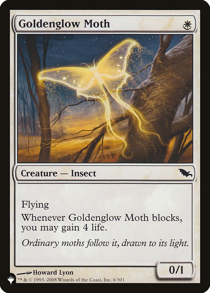 Goldenglow Moth [The List] | Spectrum Games