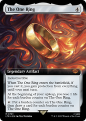 The One Ring (Extended Art) (Surge Foil) [The Lord of the Rings: Tales of Middle-Earth] | Spectrum Games