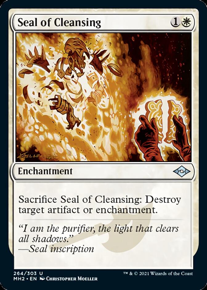 Seal of Cleansing (Foil Etched) [Modern Horizons 2] | Spectrum Games