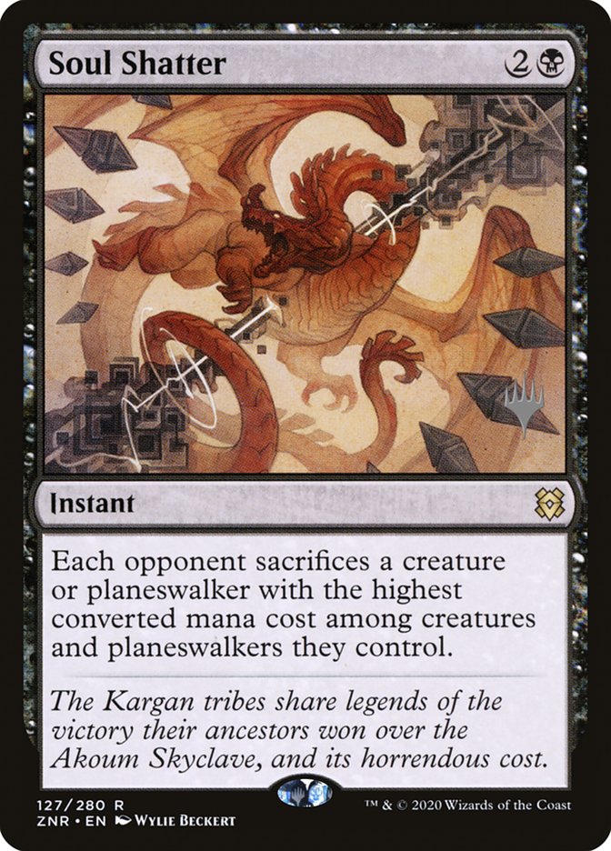 Soul Shatter (Promo Pack) [Zendikar Rising Promos] | Spectrum Games