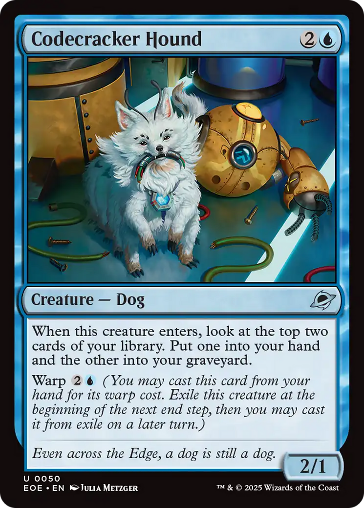 Codecracker Hound [Edge of Eternities] | Spectrum Games