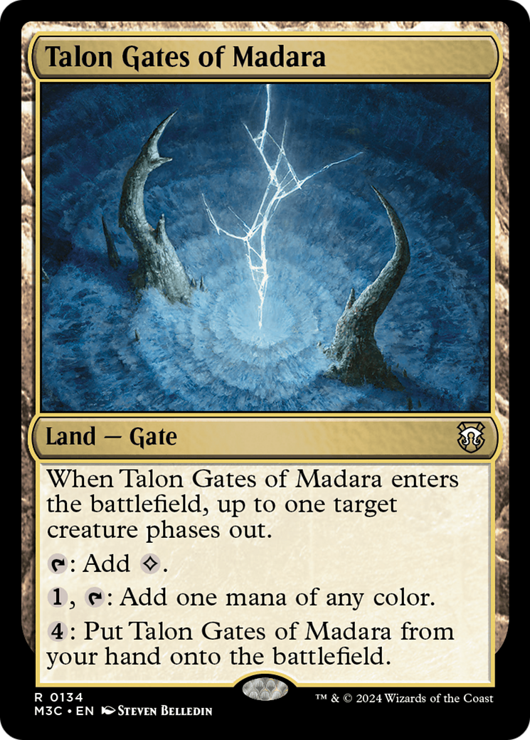 Talon Gates of Madara (Extended Art) (Ripple Foil) [Modern Horizons 3 Commander] | Spectrum Games