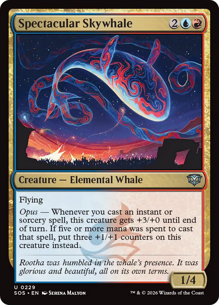 Spectacular Skywhale [Secrets of Strixhaven] | Spectrum Games