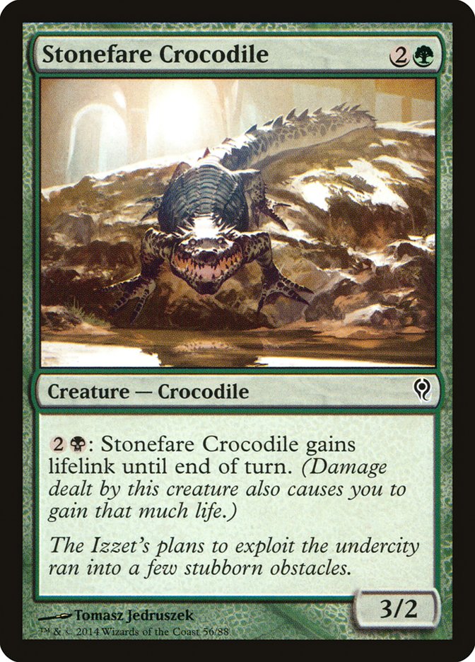 Stonefare Crocodile [Duel Decks: Jace vs. Vraska] | Spectrum Games