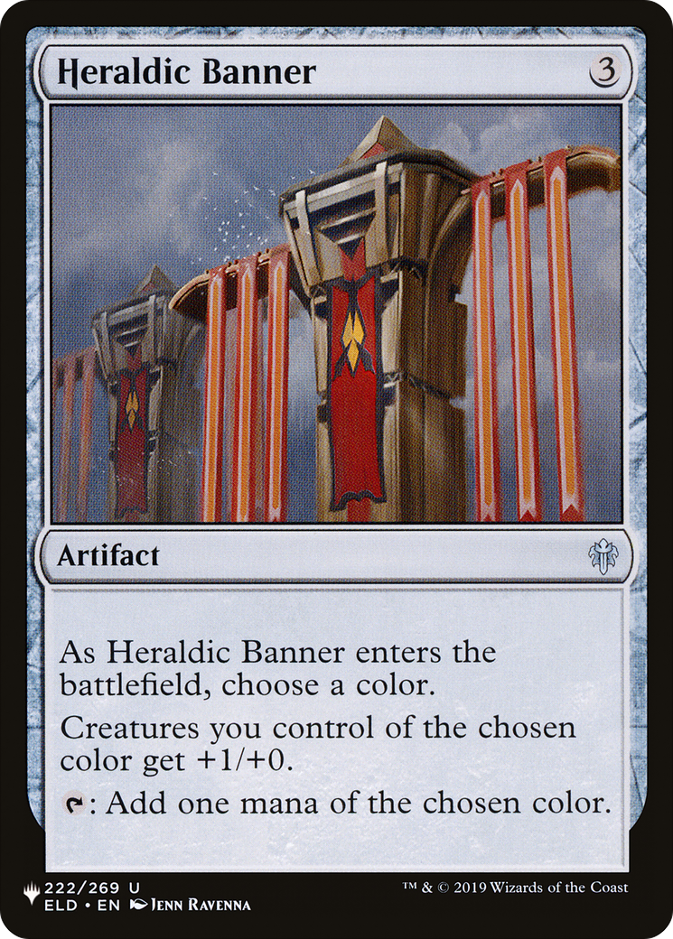 Heraldic Banner [The List Reprints] | Spectrum Games