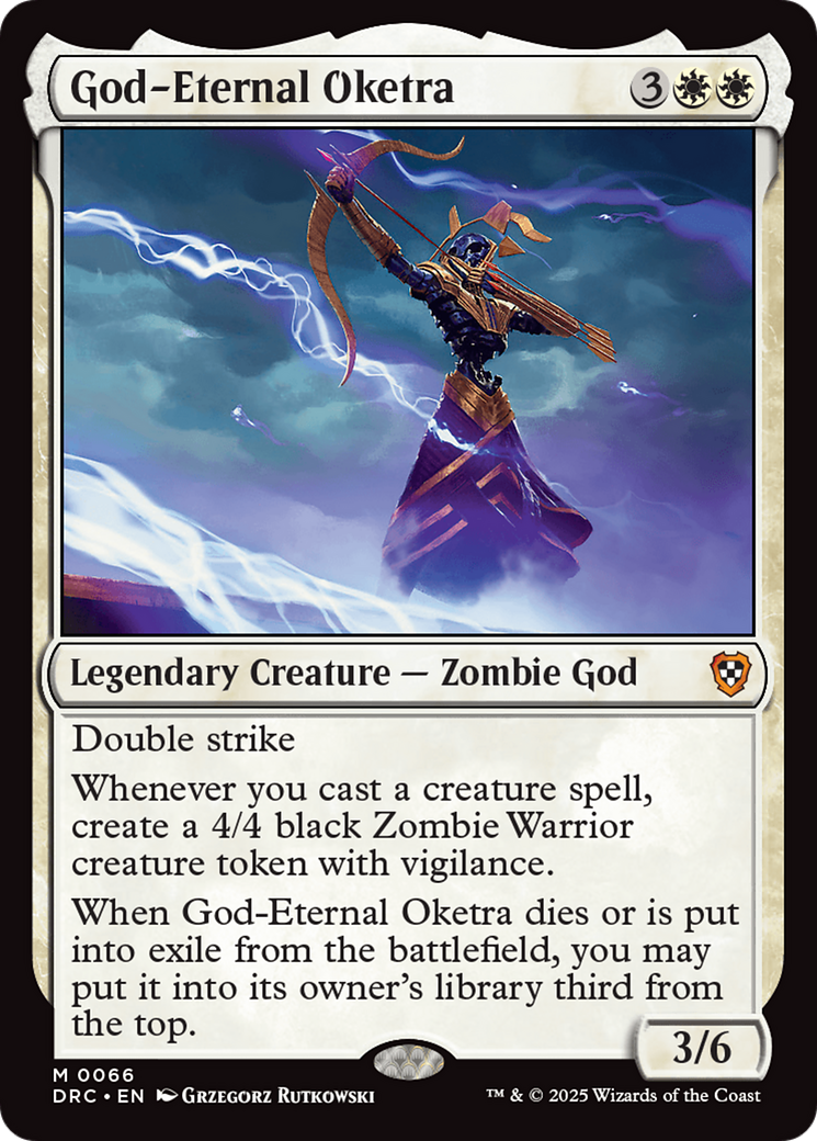 God-Eternal Oketra [Aetherdrift Commander] | Spectrum Games