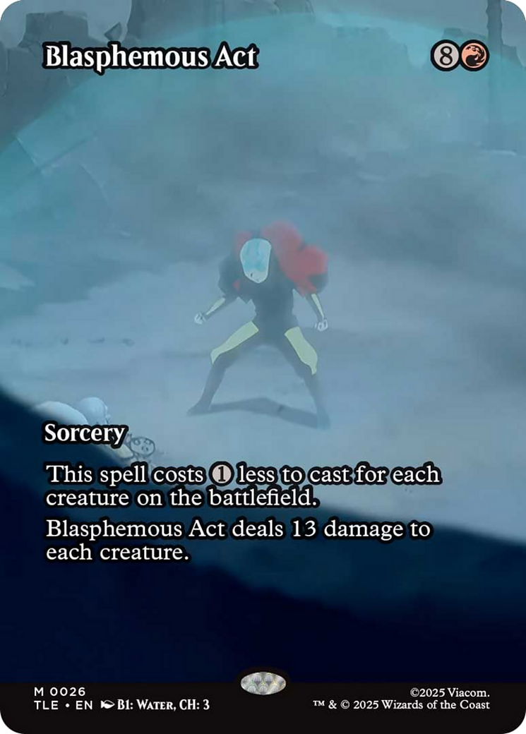 Blasphemous Act (Borderless) [Avatar: The Last Airbender: Eternal-Legal] | Spectrum Games