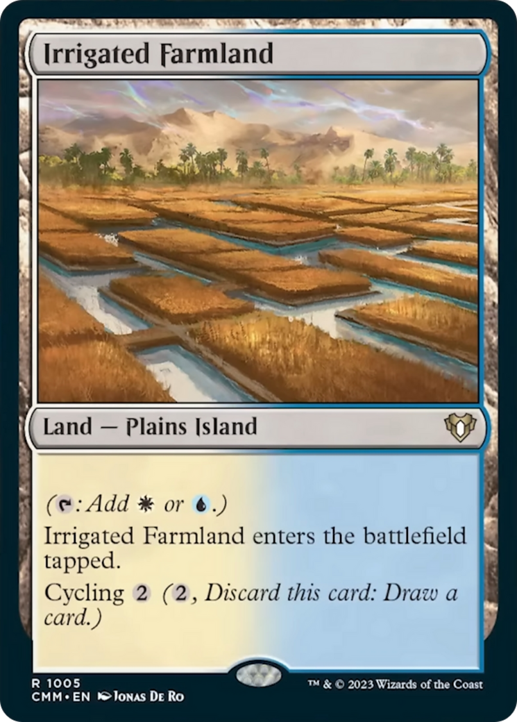 Irrigated Farmland [Commander Masters] | Spectrum Games