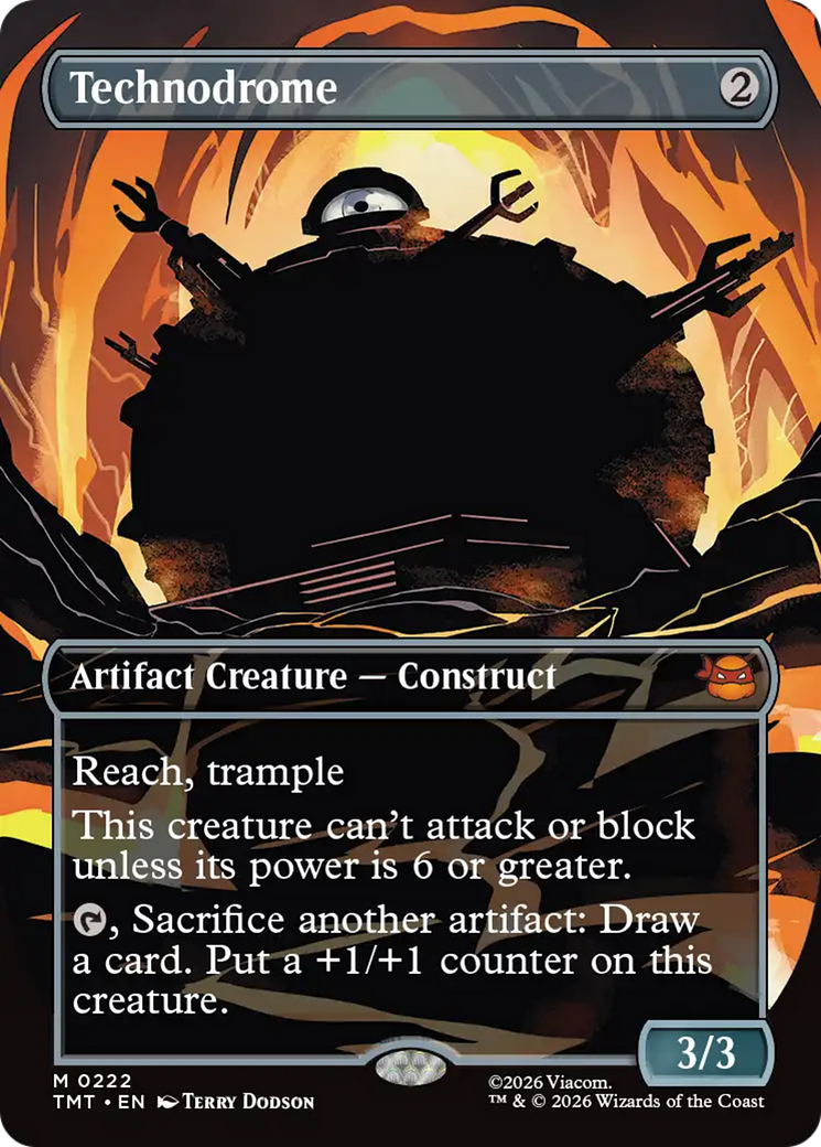 Technodrome (Borderless) [Teenage Mutant Ninja Turtles] | Spectrum Games