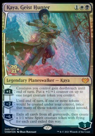 Kaya, Geist Hunter [Innistrad: Crimson Vow Prerelease Promos] | Spectrum Games