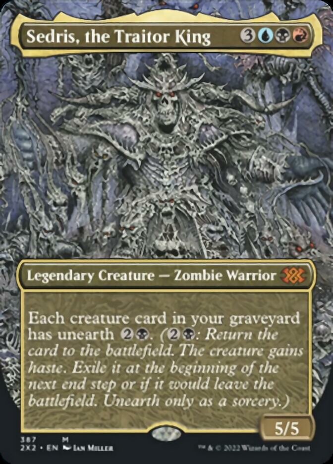 Sedris, the Traitor King (Borderless Alternate Art) [Double Masters 2022] | Spectrum Games