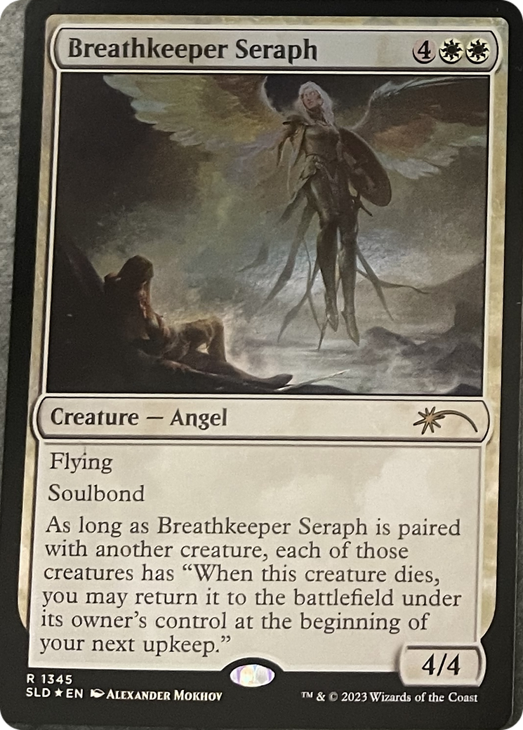 Breathkeeper Seraph [Secret Lair: Angels] | Spectrum Games