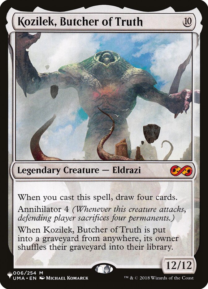 Kozilek, Butcher of Truth [The List] | Spectrum Games