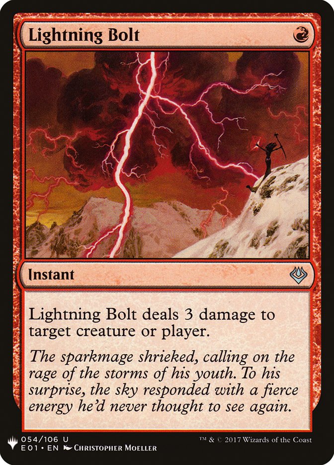 Lightning Bolt [Mystery Booster] | Spectrum Games