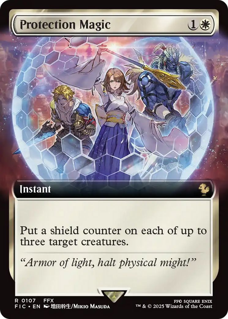 Protection Magic (Extended Art) [FINAL FANTASY Commander] | Spectrum Games
